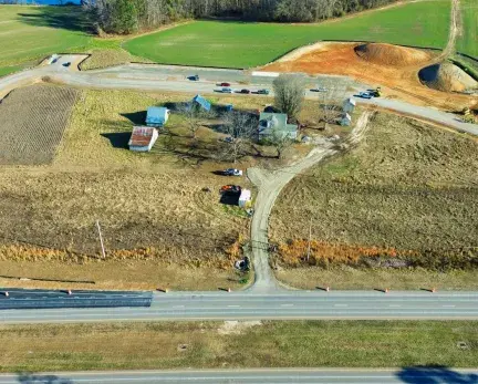the farm park aerial