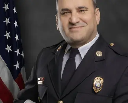 Future Fire Chief Jason Deitch