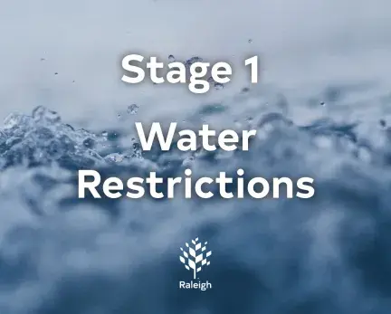 Stage 1 Water Restrictions