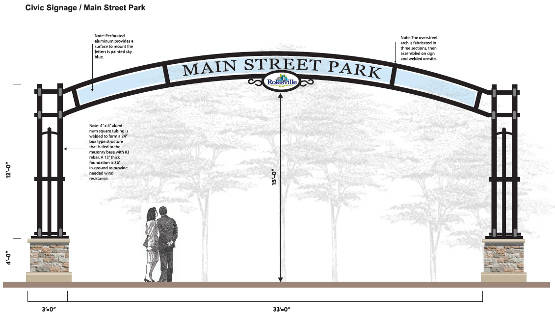 Main Street Park Archway