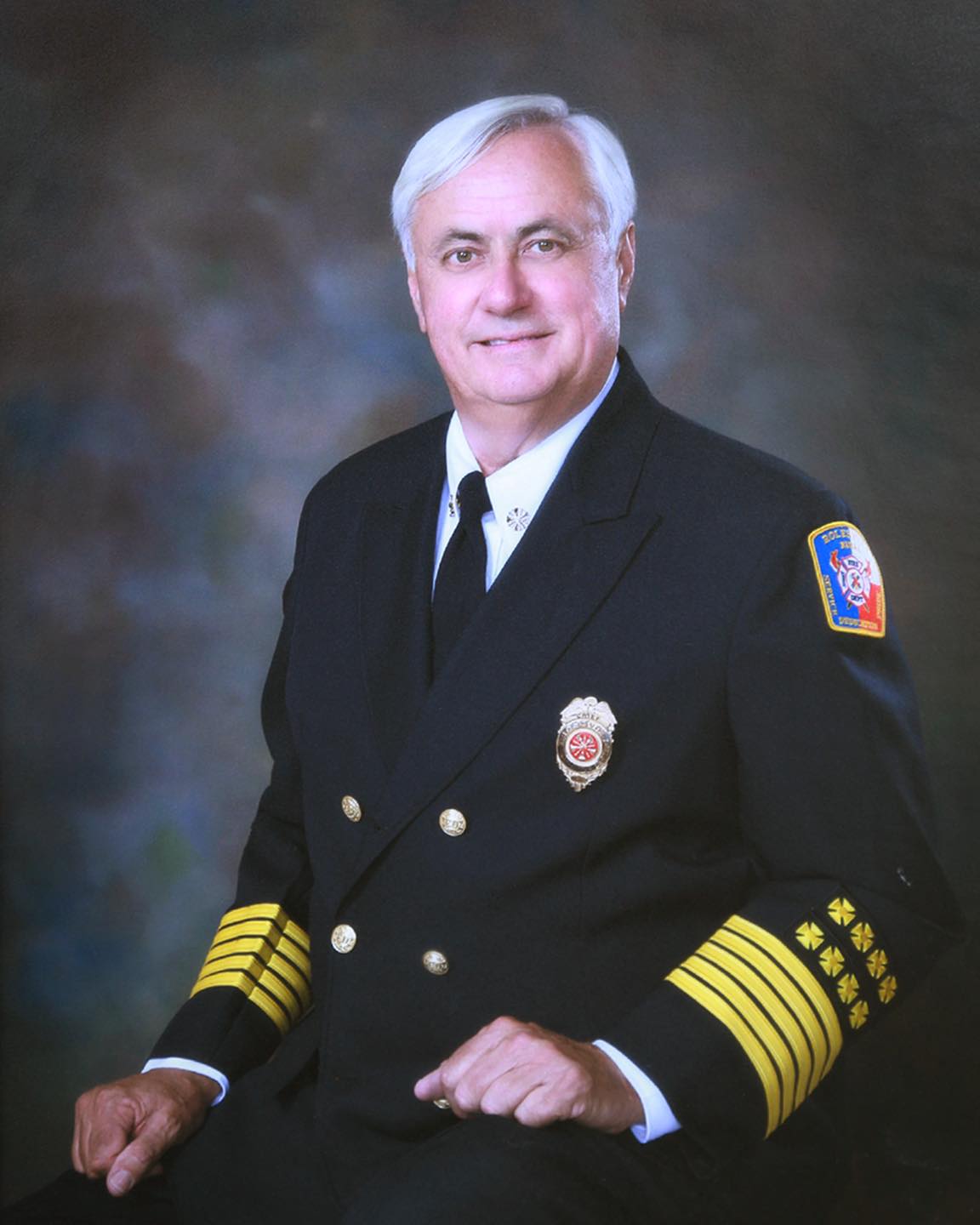 Chief Rodney Privette in his dress uniform