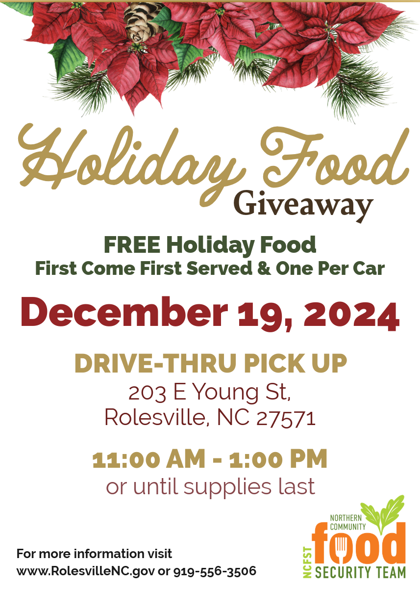 Holiday Food Giveaway - December 19, 2025