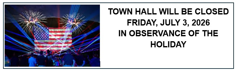 TOWN HALL CLOSED