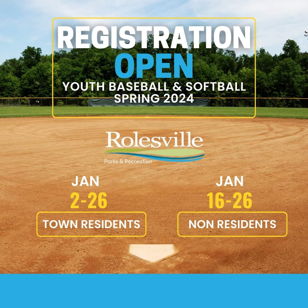 Youth Baseball & Softball Town of Rolesville, NC